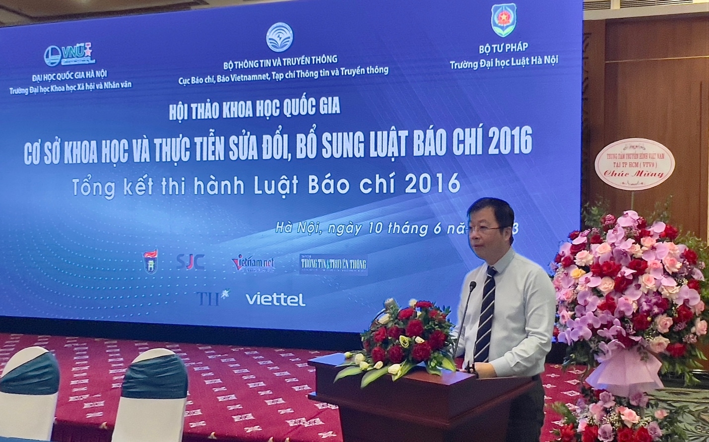 Hội thảo cơ sở khoa học và thực tiễn sửa đổi Luật Báo chí 2016