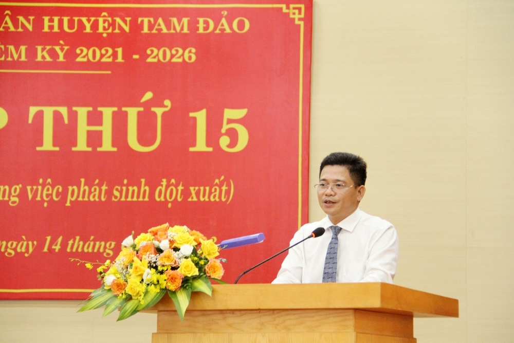 Vĩnh Phúc: Ông Nguyễn Xuân Phương được bầu làm Chủ tịch UBND huyện Tam Đảo