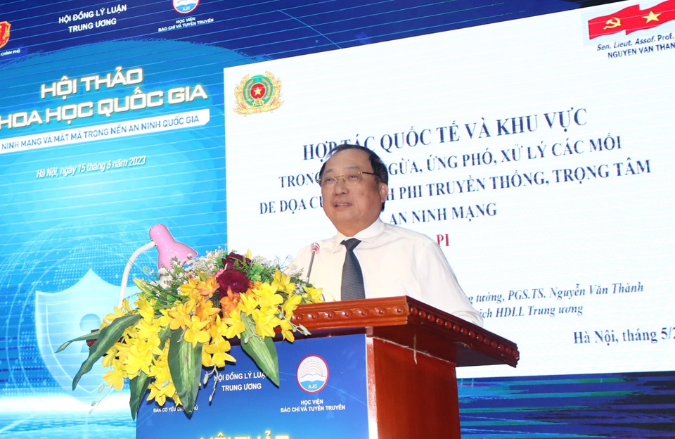 Hội thảo khoa học quốc gia “An ninh mạng và Mật mã trong nền an ninh quốc gia”