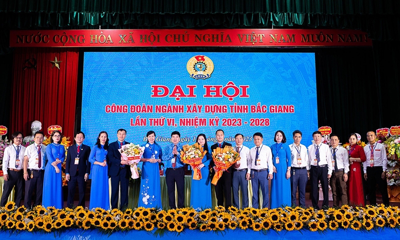 Đại hội Công đoàn ngành Xây dựng Bắc Giang lần thứ VI, nhiệm kỳ 2023 – 2028: Góp phần thúc đẩy sự phát triển bền vững của ngành