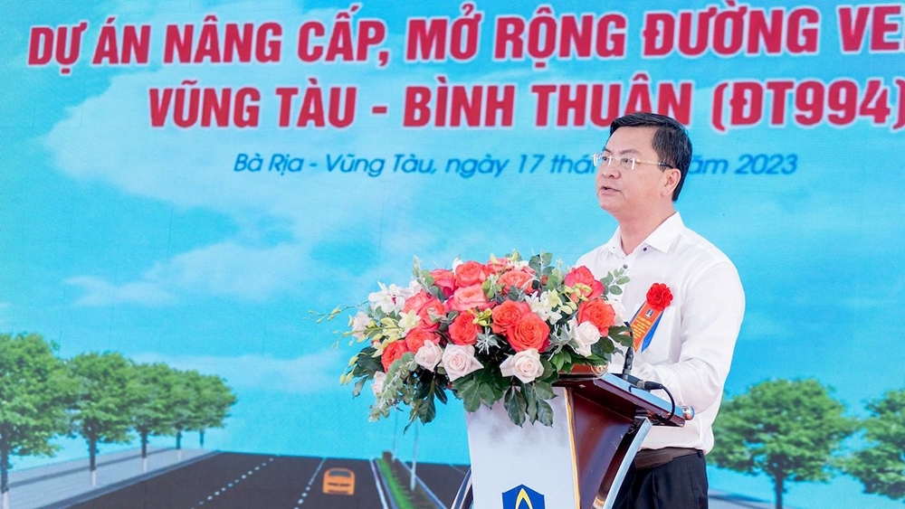 Khởi công Dự án nâng cấp đường ven biển Vũng Tàu – Bình Thuận