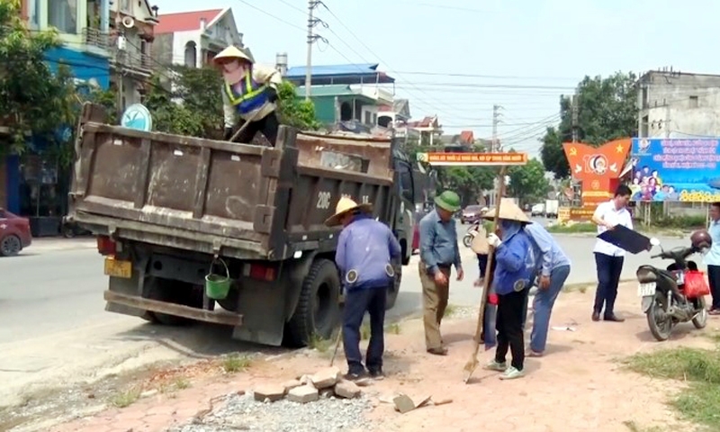 Đại Từ (Thái Nguyên): Chỉnh trang đô thị, nông thôn để xây dựng huyện đạt chuẩn nông thôn mới