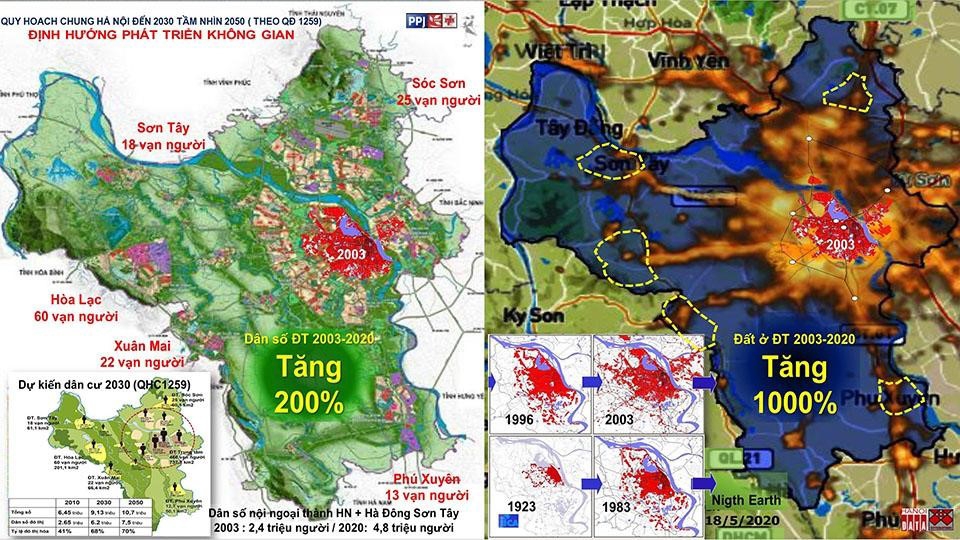 Quy hoạch vùng huyện Mê Linh: Kỳ vọng phát triển trong dòng chảy của lịch sử - sông Hồng