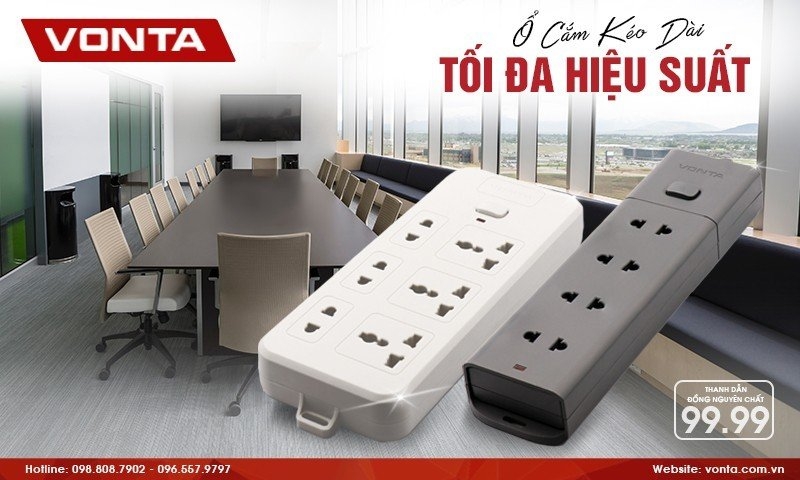 Loạt sản phẩm tạo nên tên tuổi thương hiệu thiết bị điện hàng đầu VONTA