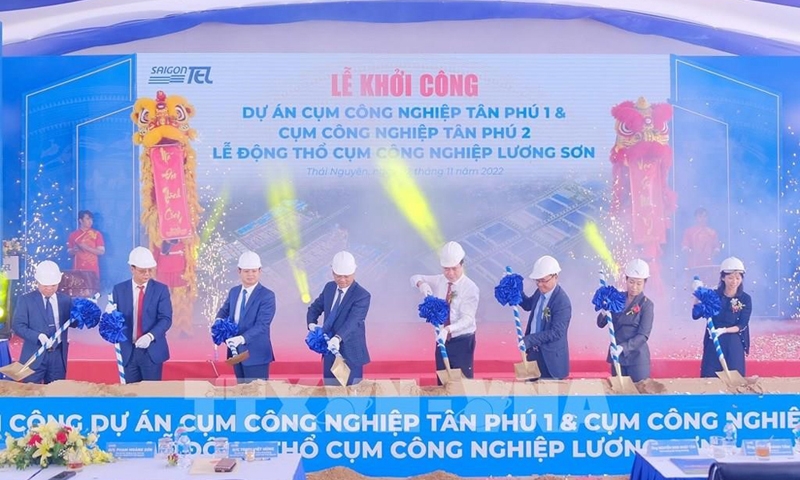 Saigontel điều chỉnh 2 dự án xây dựng hạ tầng kỹ thuật cụm công nghiệp tại tỉnh Thái Nguyên