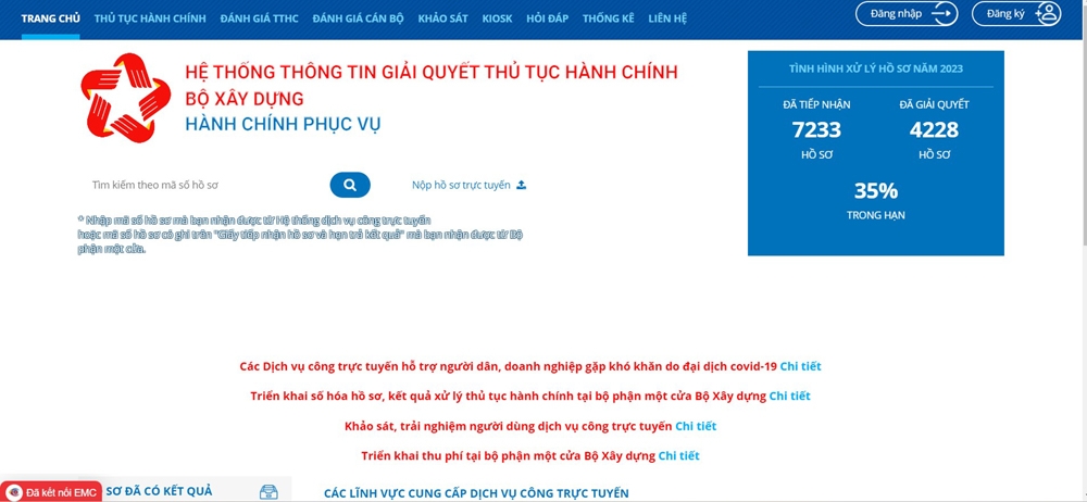 Bộ Xây dựng nghiên cứu ứng dụng trí tuệ nhân tạo để nâng cao chất lượng dịch vụ công trực tuyến