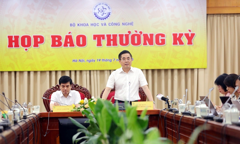 Bộ Khoa học và Công nghệ họp báo thường kỳ quý II/2023