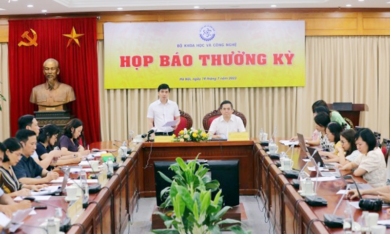 Bộ Khoa học và Công nghệ họp báo thường kỳ quý II/2023