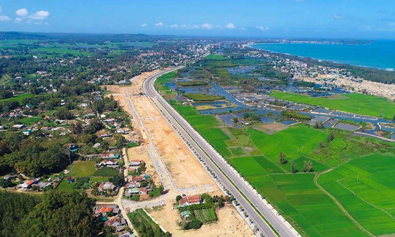 Khu đô thị sinh thái và du lịch Coastal Quảng Ngãi ảnh hưởng 13,5ha đất rừng phòng hộ