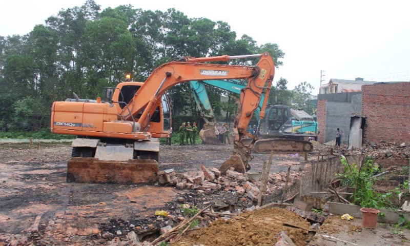 Vĩnh Tường (Vĩnh Phúc): Thực hiện đợt cao điểm xử lý vi phạm đất đai, trật tự xây dựng