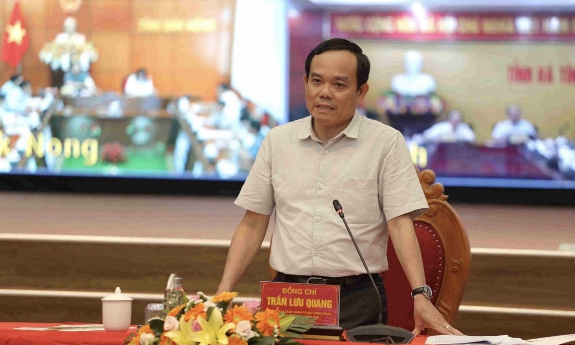 Bình Định: Phó Thủ tướng Trần Lưu Quang chủ trì Hội nghị triển khai thực hiện các chương trình mục tiêu quốc gia