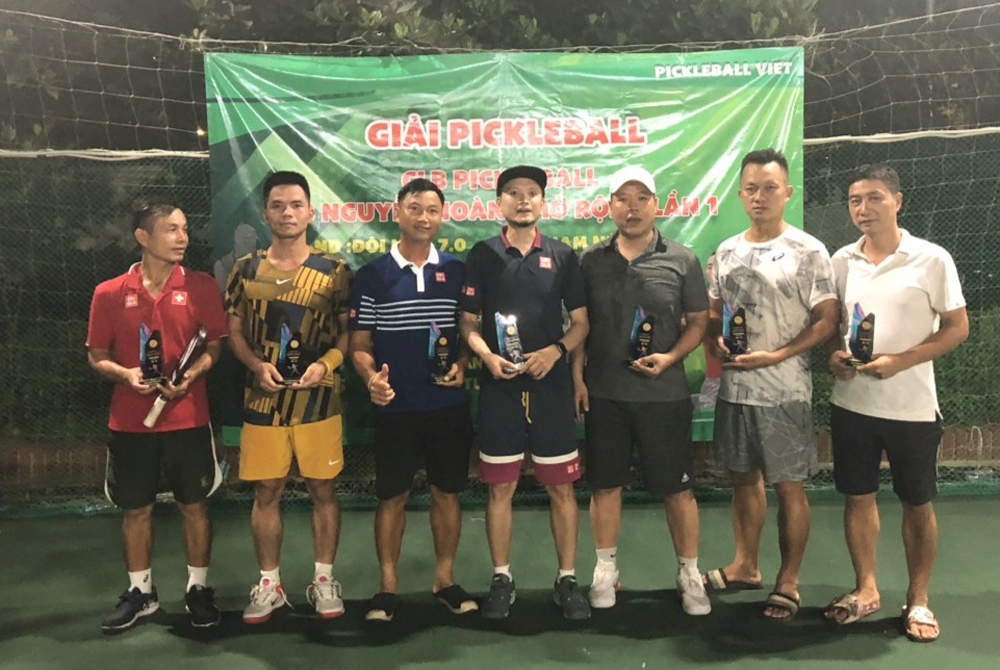 Hà Nội: Lần đầu tiên tổ chức giải vô địch Pickle Ball 6.0 và 7.0