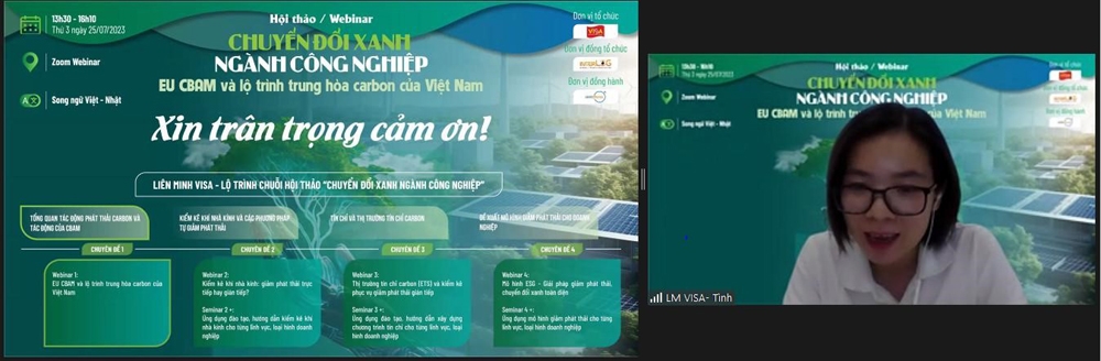 Chuyển đổi xanh ngành Công nghiệp – EU CBAM và lộ trình trung hòa carbon của Việt Nam