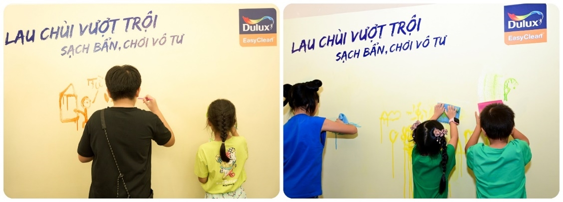 Ngắm nhìn những khoảnh khắc vui hè tại sân chơi của Dulux EasyClean