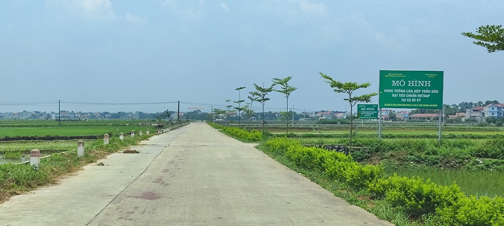 Phú Bình (Thái Nguyên): Xã Úc Kỳ đón bằng công nhận xã nông thôn mới nâng cao