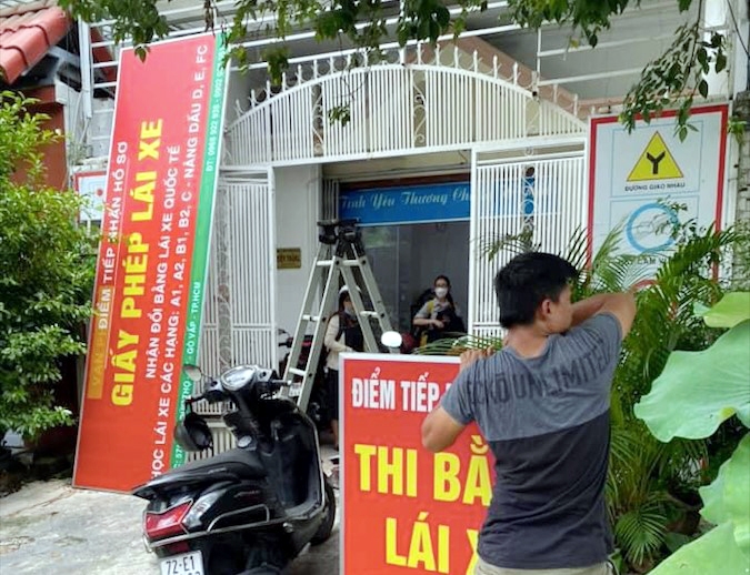 Công an vào cuộc vụ mạo danh Văn phòng tiếp nhận hồ sơ lái xe ở Thành phố Hồ Chí Minh