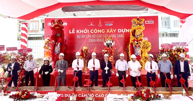 Cần Thơ: Khởi công xây dựng Khu căn hộ chung cư Kim Cương Xanh - Cara River Park