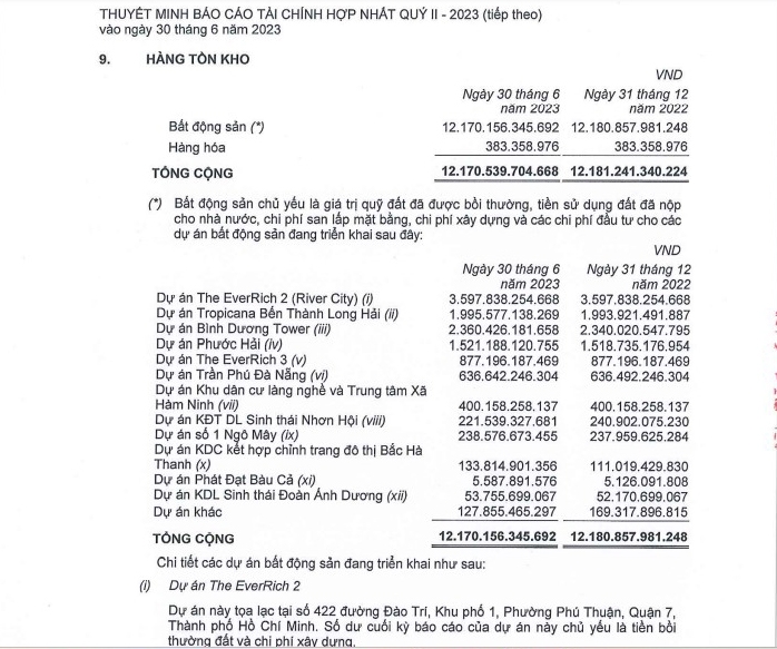 Trắng đơn chuyển nhượng đất trong quý II/2023, doanh thu của PDR tới từ lĩnh vực nào?