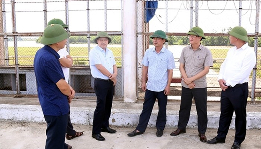 Hà Tĩnh: Chủ động ứng phó thiên tai, bảo vệ các vị trí trọng yếu trên tuyến đê La Giang