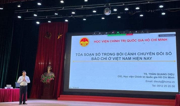 Đẩy mạnh ứng dụng công nghệ trong quản trị tòa soạn số