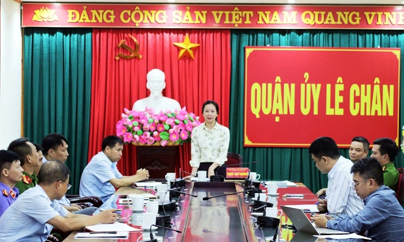 Lê Chân (Hải Phòng): Đẩy nhanh tiến độ giải phóng mặt bằng các dự án trên địa bàn phường Vĩnh Niệm