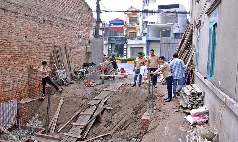 Vĩnh Phúc: Siết chặt quản lý trật tự xây dựng trên địa bàn