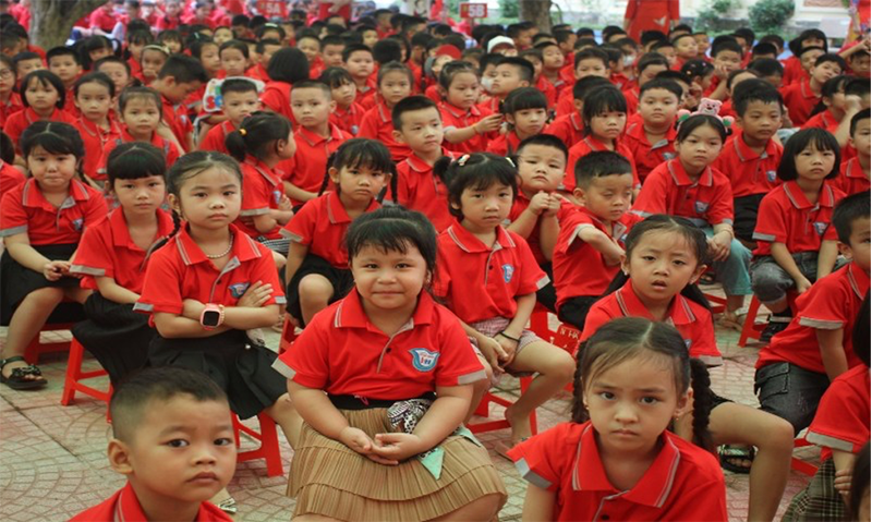 Tam Dương (Vĩnh Phúc): Lãnh đạo huyện dự lễ khai giảng năm học mới 2023 -2024