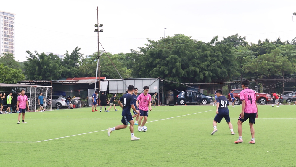 Sôi động Lễ khai mạc giải bóng đá CDC Football Cup 2023