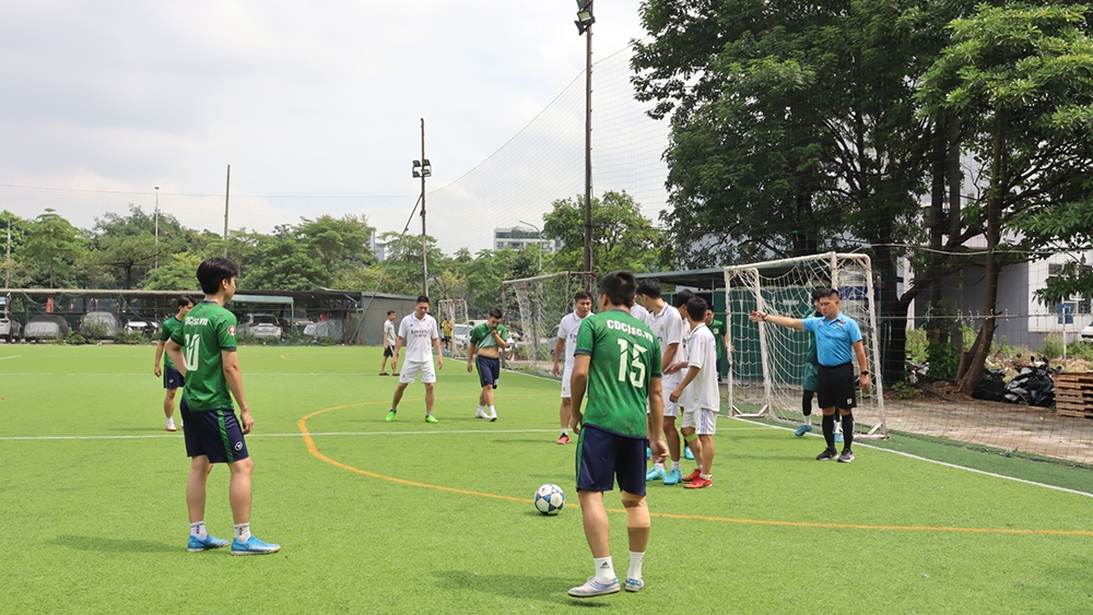 Sôi động Lễ khai mạc giải bóng đá CDC Football Cup 2023