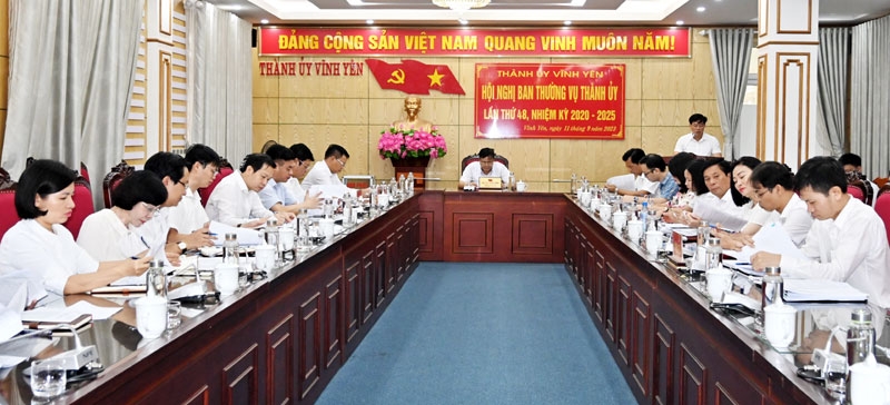 Vĩnh Yên (Vĩnh Phúc): Phấn đấu hoàn thành các chỉ tiêu, nhiệm vụ được giao năm 2023