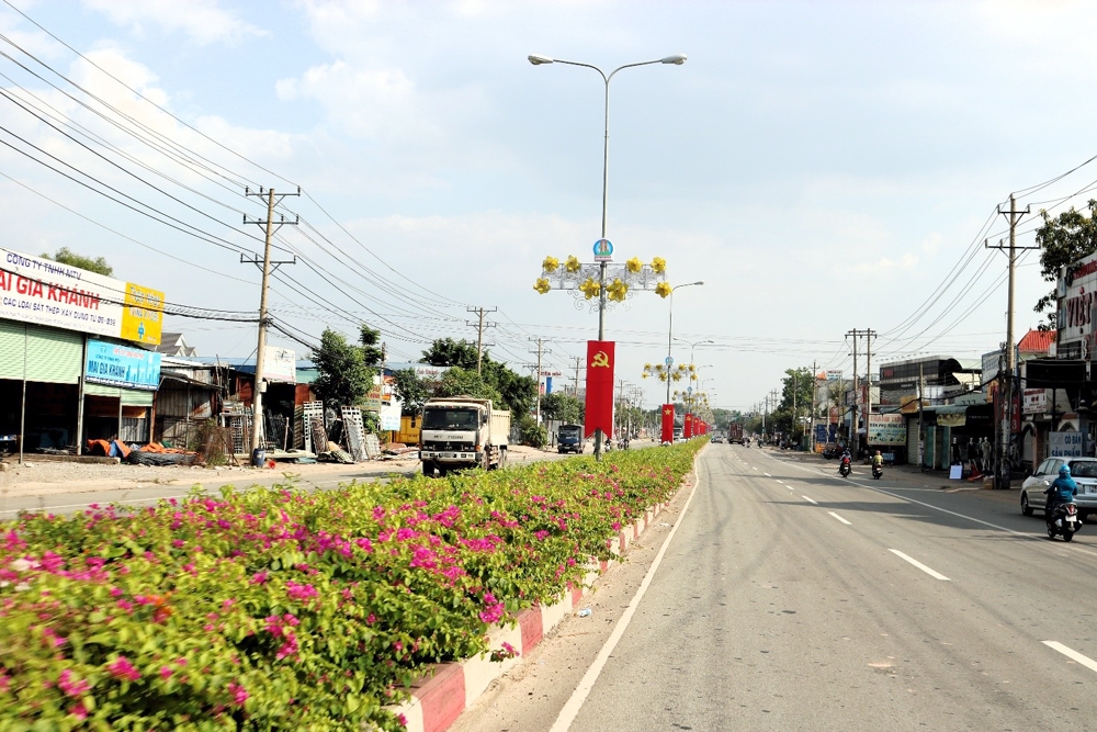 Bến Cát (Bình Dương): Phối hợp lập lại trật tự đô thị trên Quốc lộ 13