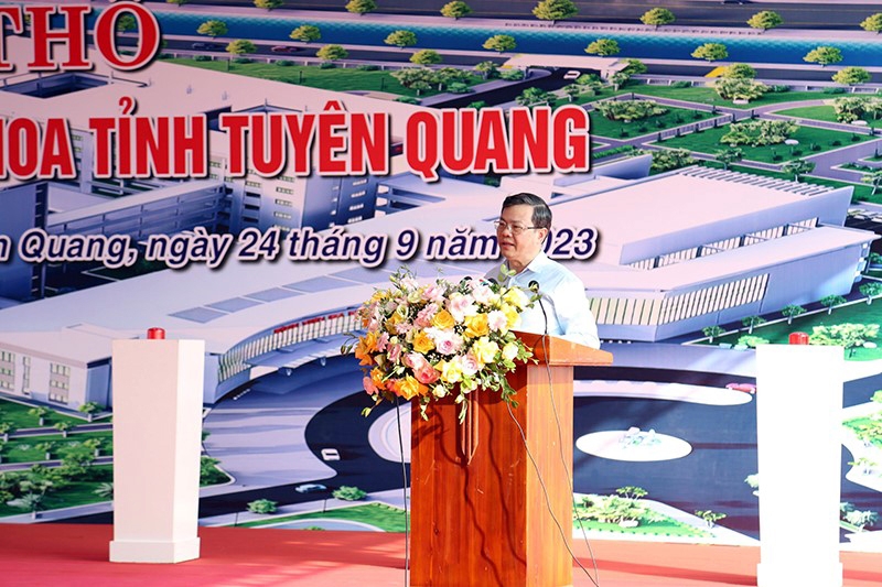 Tuyên Quang: Tổ chức Lễ động thổ xây dựng Bệnh viện Đa khoa tỉnh