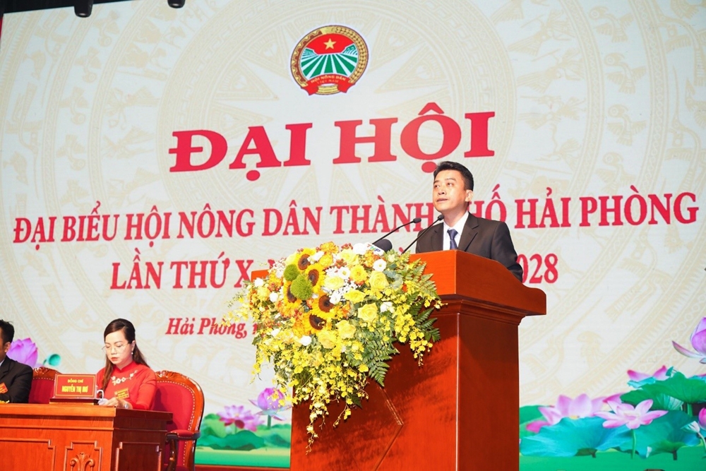289 đại biểu dự Đại hội Đại biểu Hội Nông dân thành phố Hải Phòng lần thứ X