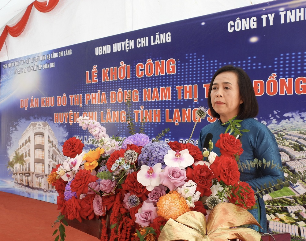 Lạng Sơn: Khởi công dự án khu đô thị phía Đông Nam thị trấn Đồng Mỏ