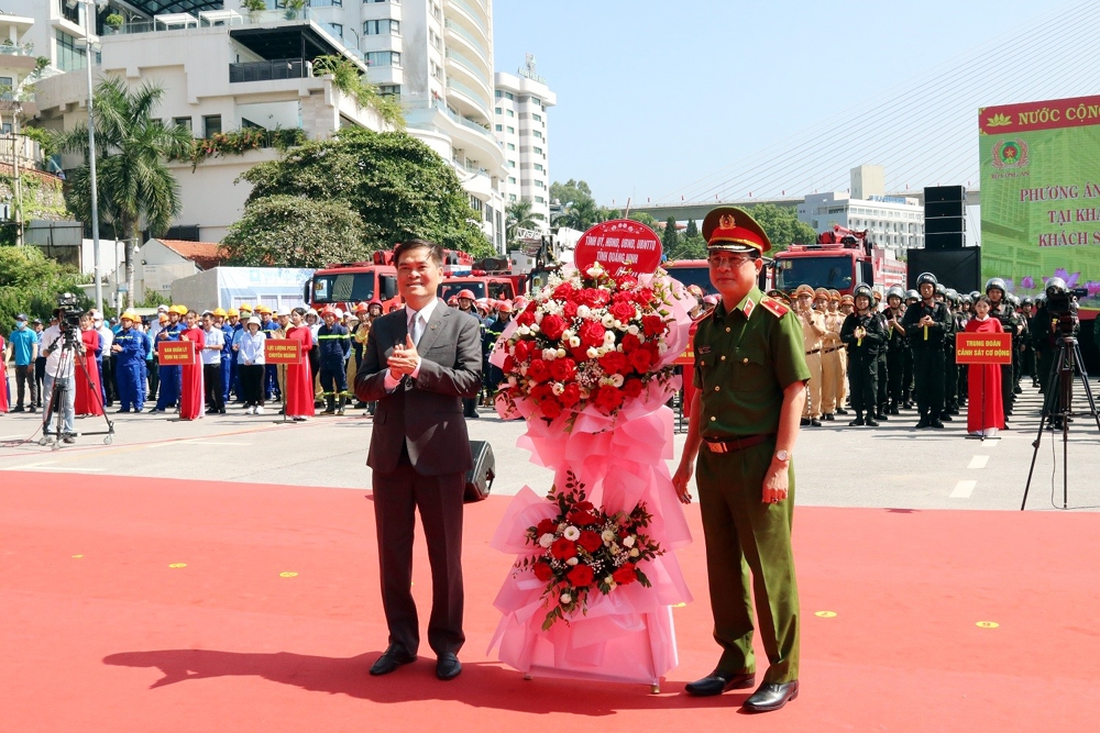 Quảng Ninh: Diễn tập phòng cháy chữa cháy và cứu nạn, cứu hộ quy mô lớn cấp Bộ