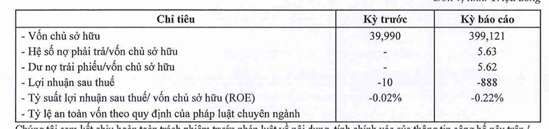 Công ty Mỹ Khánh: Vốn cao gấp gần 10 lần, lỗ tăng hơn 88 lần