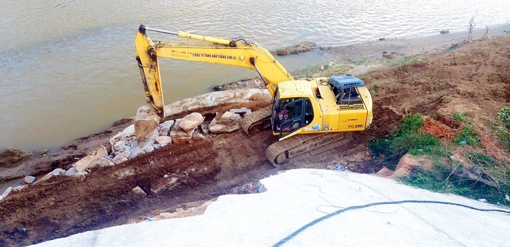 Sơn La: Phê duyệt dự án đầu tư xây dựng công trình kè chống sạt lở với mức đầu tư 110 tỷ đồng