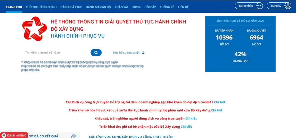 Chuyển đổi số ngành Xây dựng gắn với cải cách thủ tục hành chính