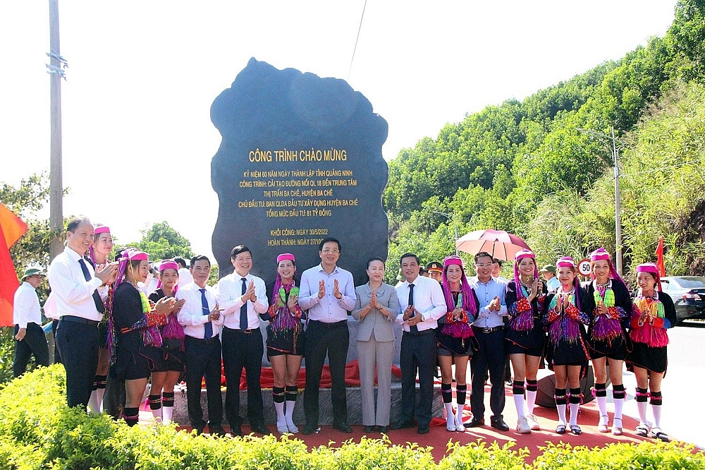 Ba Chẽ (Quảng Ninh): Khánh thành nhiều công trình chào mừng 60 năm ngày thành lập tỉnh