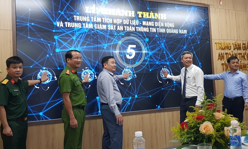 Quảng Nam: Khánh thành Trung tâm tích hợp dữ liệu đảm bảo năng lực triển khai Chính quyền số và đô thị thông minh
