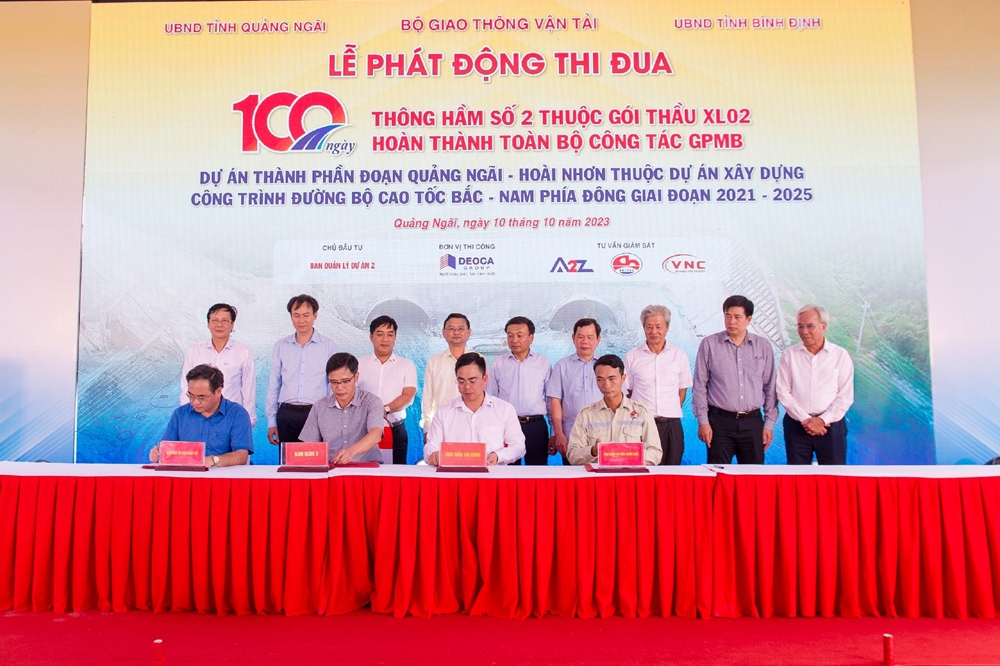 Quyết tâm thông hầm dài thứ 2 cao tốc Quảng Ngãi – Hoài Nhơn sớm 4 tháng