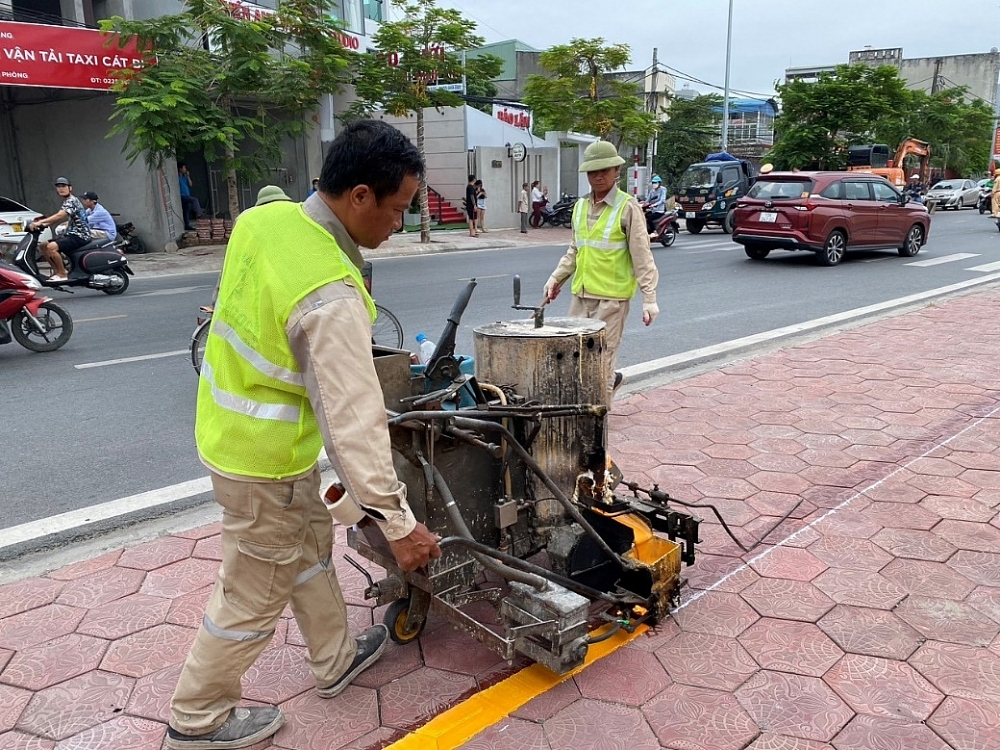 Hải Phòng: Quận Hải An ra quân xây dựng tuyến đường kiểu mẫu