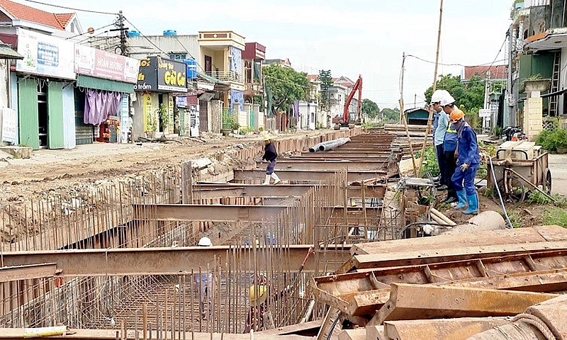 Kim Sơn (Ninh Bình): Tiểu dự án Cải thiện cơ sở hạ tầng đô thị Phát Diệm 881 tỷ đồng sẽ hoàn thành đúng hạn vào năm 2024