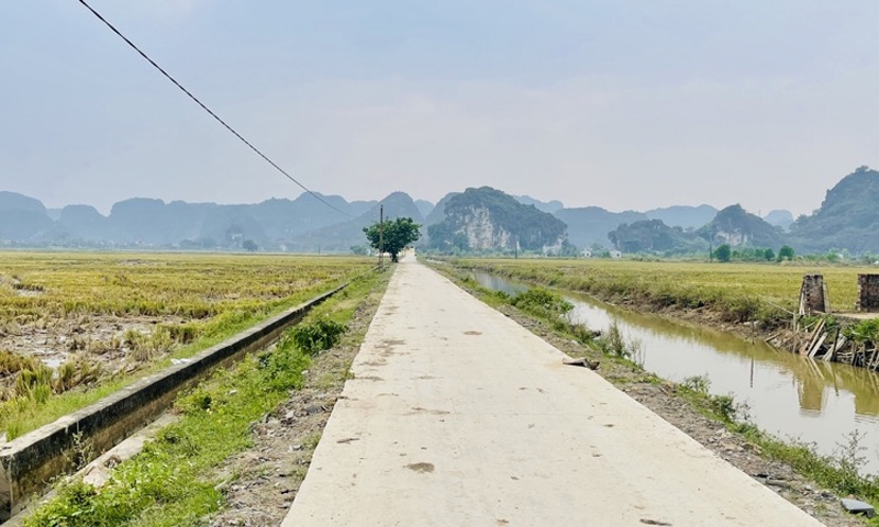 Ninh Bình: Chú trọng đầu tư hạ tầng giao thông trong xây dựng Nông thôn mới