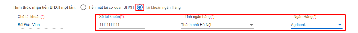 Hướng dẫn thực hiện DVC đăng ký đóng, cấp thẻ BHYT đối với người chỉ tham gia BHYT và hưởng BHXH một lần