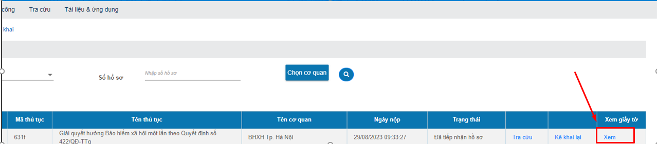 Hướng dẫn thực hiện DVC đăng ký đóng, cấp thẻ BHYT đối với người chỉ tham gia BHYT và hưởng BHXH một lần