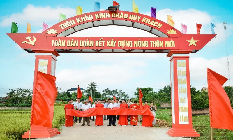 Lập Thạch (Vĩnh Phúc): Xã Tử Du phấn đấu đến năm 2025 đạt xã nông thôn mới nâng cao