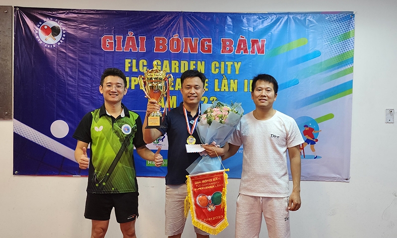 Tổ chức thành công giải Bóng bàn FLC Garden City Super League lần 2