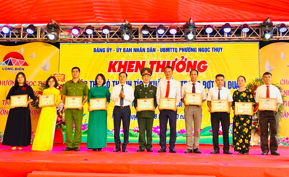 Long Biên (Hà Nội): Kỷ niệm 20 năm thành lập phường Ngọc Thụy