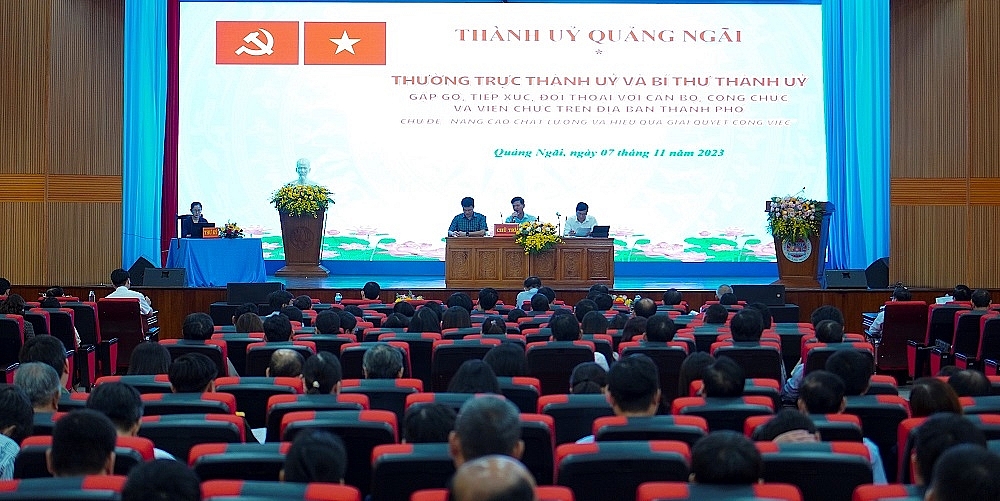 Thành phố Quảng Ngãi: Trị “bệnh” đùn đẩy, né tránh trong xử lý công việc